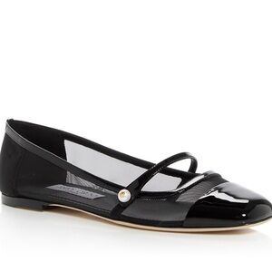 Jimmy Choo Elisa Mary Jane Flats Size 41
